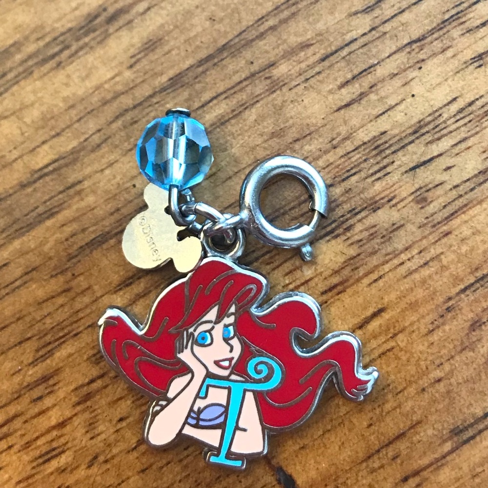 Disney Ariel Monogram ‘T’ Charm